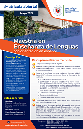 mini afiche lenguas espanol mayo 21