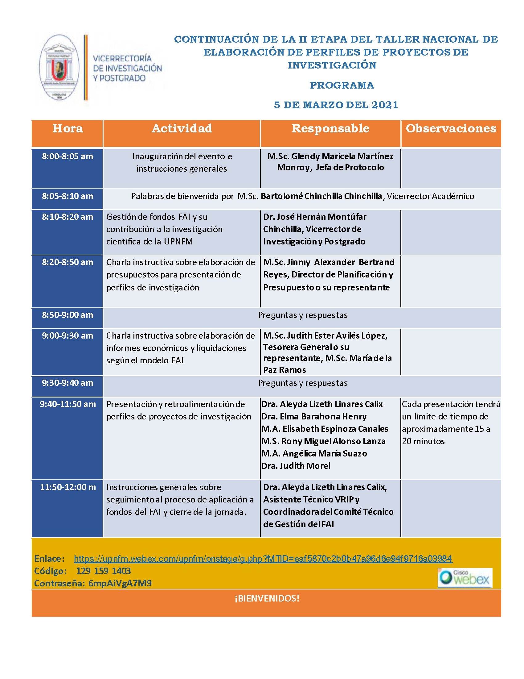 Programa II Etapa Taller de Perfiles Jornada Mañana Version Final 1